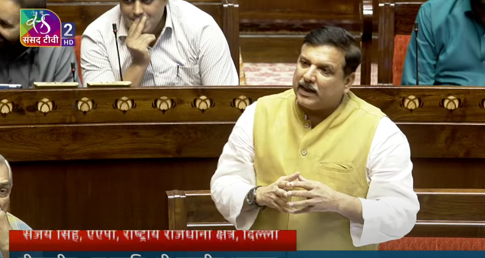 photo: Sanjay Singh criticizes the BJP